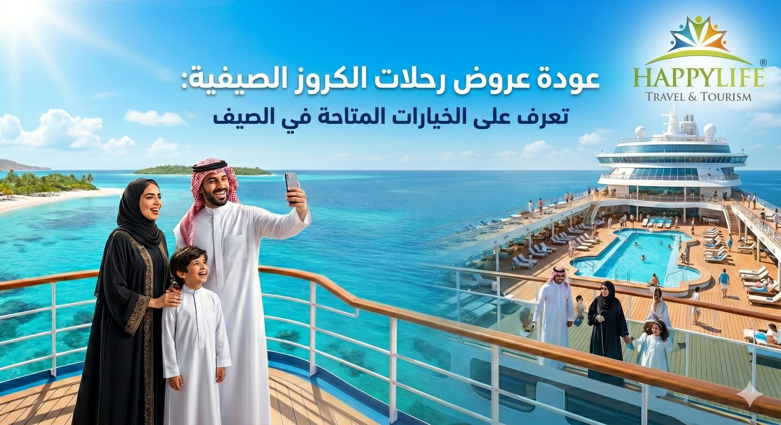 عودة عروض حجز رحلات الكروز: تعرف على العروض المتاحة في الصيف