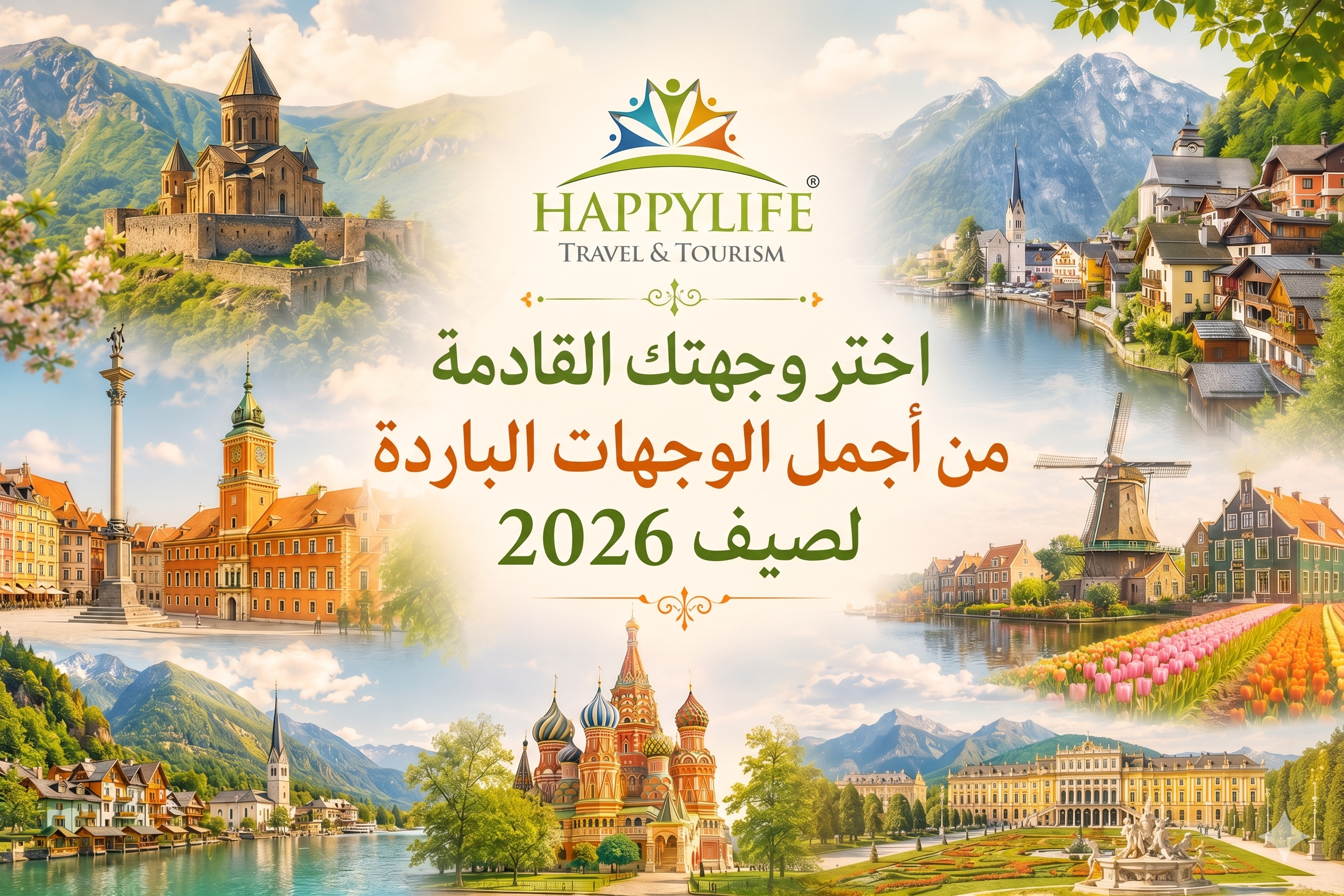 أفضل عروض سياحية لأوروبا لصيف 2026