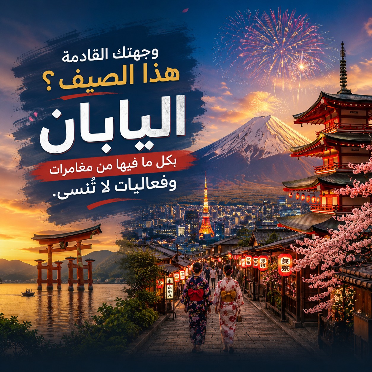 السياحة في اليابان |أفضل الأنشطة الصيفية وأشهر المهرجانات